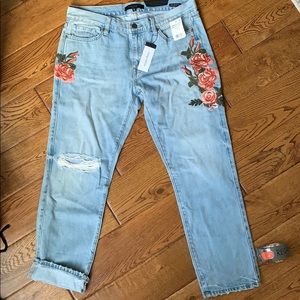 Sanctuary slim boyfriend, embellished